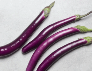 Japanische Auberginen