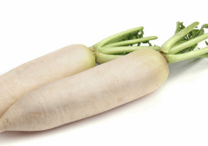 Weißer Rettich