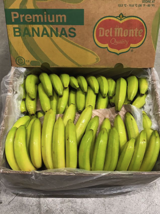 Bananen Del Monte- Kiste (18 kg)