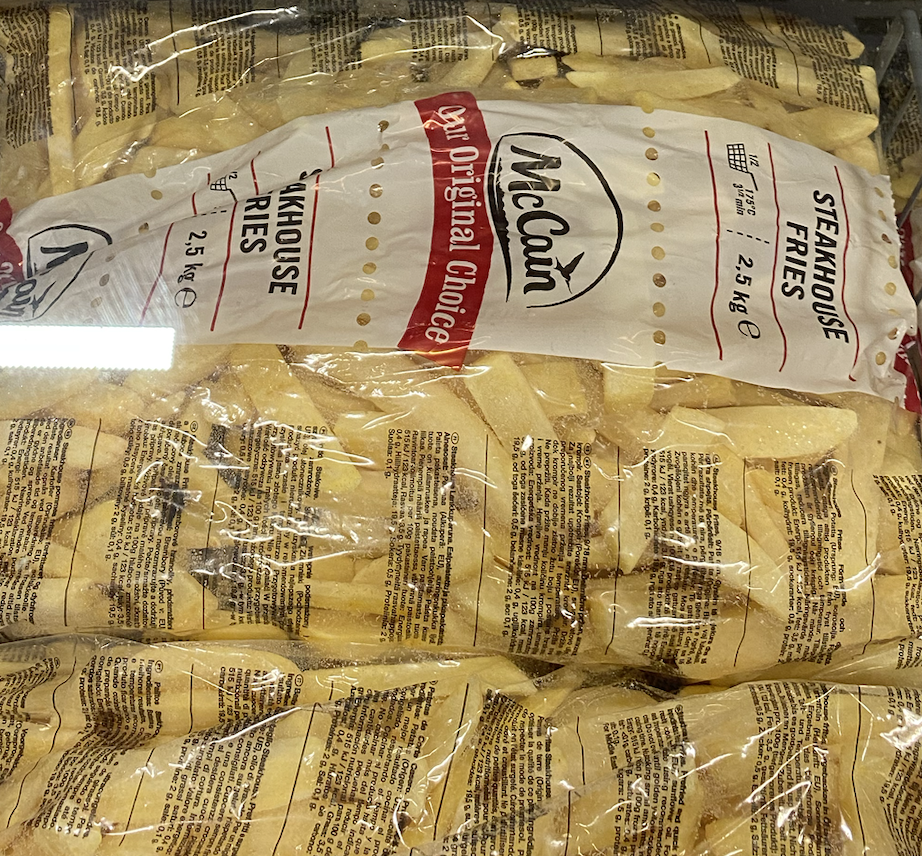 McCain Steakhouse Pommes- (Packung – 2,5 kg)